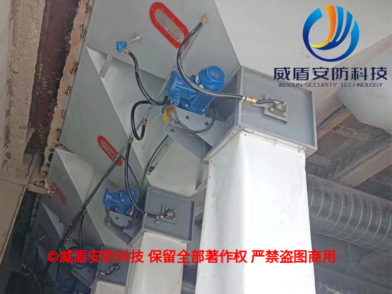 大型粮食行业安装除尘器监控系统